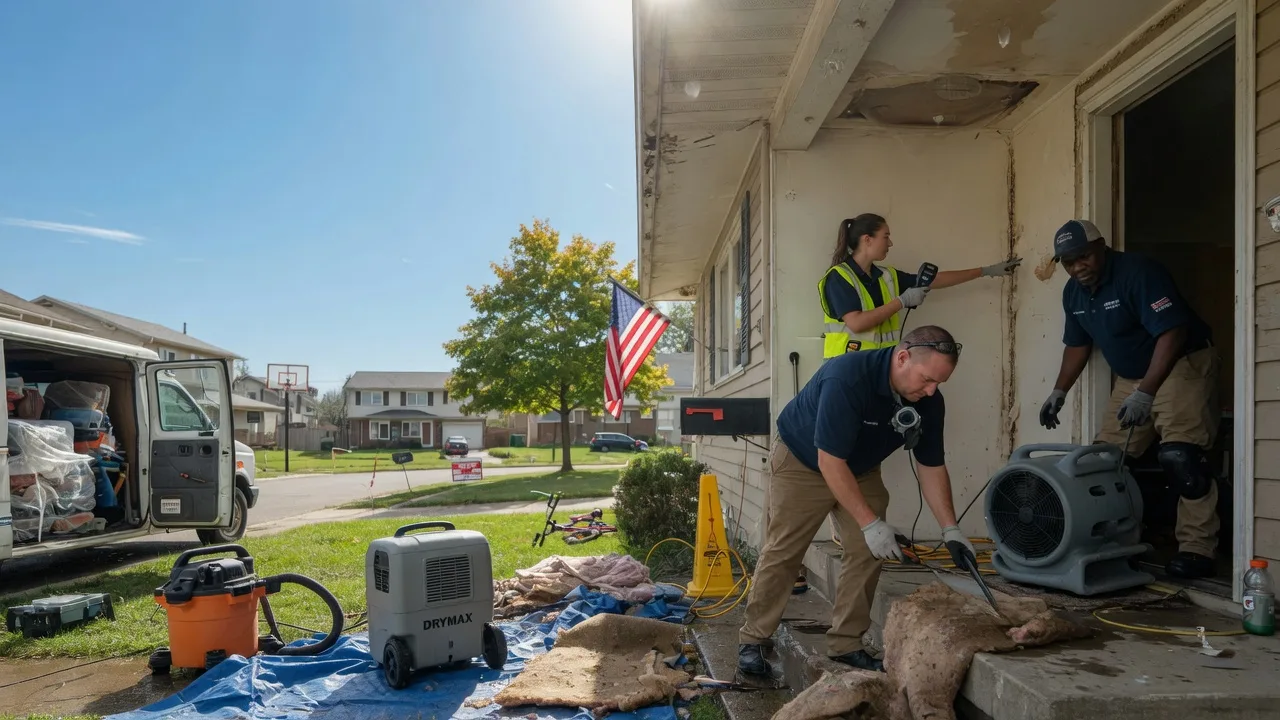 Water Damage Restoration in Rowena, TX near me